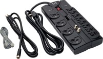 Фото - Сетевой фильтр / удлинитель TrippLite TLP1208TELTV