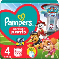 Фото - Подгузники Pampers Active Baby Pants 4 / 72 pcs