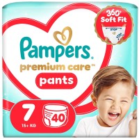 Фото - Подгузники Pampers Premium Care Pants 7 / 40 pcs