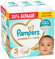 Фото - Подгузники Pampers Premium Care 3 / 216 pcs