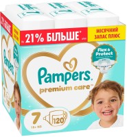 Фото - Подгузники Pampers Premium Care 7 / 120 pcs
