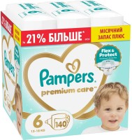 Фото - Подгузники Pampers Premium Care 6 / 140 pcs