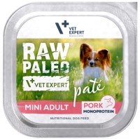 Фото - Корм для собак VetExpert Raw Paleo Adult Mini Pork 150 g 1&nbsp;шт