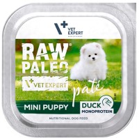 Фото - Корм для собак VetExpert Raw Paleo Puppy Mini Duck 150 g 1&nbsp;шт
