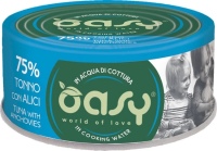 Корм для кошек OASY More Love Tuna/Anchovies 70 g