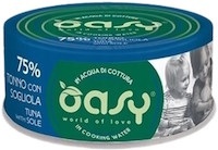 Корм для кошек OASY More Love Tuna/Sole 70 g
