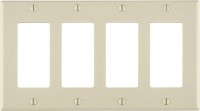 Фото - Рамка для розетки / выключателя Leviton Decora 80412-T