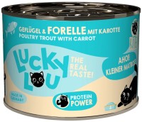 Фото - Корм для кошек Lucky Lifestage Kitten Poultry/Trout  200 g