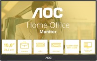 Фото - Монитор AOC 16T20E2 15.6&nbsp;"  черный