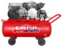 Фото - Компрессор EMTOP EACPB30103 100&nbsp;л сеть (230 В)