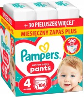 Фото - Подгузники Pampers Pants 4 / 186 pcs
