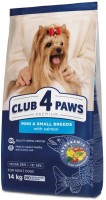 Фото - Корм для собак Club 4 Paws Adult Mini/Small Breeds Salmon