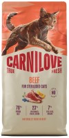 Фото - Корм для кошек Carnilove True Fresh Sterilised Beef 6 kg