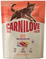 Фото - Корм для кошек Carnilove True Fresh Sterilised Beef 400 g
