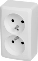 Фото - Розетка Elektro-Plast Berg 3743-00 белый