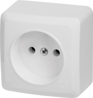 Фото - Розетка Elektro-Plast Berg 3740-00 белый