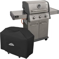 Фото - Мангал / гриль Dellonda 3 Burner Deluxe Gas BBQ Grill with Piezo Ignition, Water Resistant Cover
