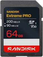 Фото - Карта памяти SanDisk Extreme PRO SD UHS-I V30 64 ГБ