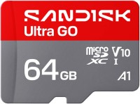 Фото - Карта памяти SanDisk Ultra GO microSD UHS-I 64&nbsp;ГБ