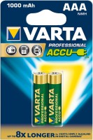 Фото - Аккумулятор / батарейка Varta Professional  2xAAA 1000 mAh
