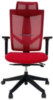 Фото - Компьютерное кресло Barsky Red Fabric