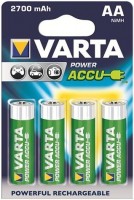 Фото - Аккумулятор / батарейка Varta Power 4xAA 2700 mAh 