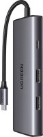 Картридер / USB-хаб Ugreen CM498 (15531) 7 in 1
