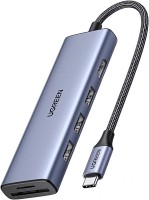 Фото - Картридер / USB-хаб Ugreen CM511 (20956) 6 in 1