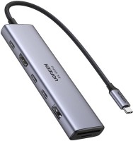 Фото - Картридер / USB-хаб Ugreen CM511 (45521) 7 in 1