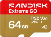 Фото - Карта памяти SanDisk Extreme GO microSD UHS-I 64&nbsp;ГБ