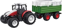 Фото - Спецтехника на радиоуправлении AMEWI White Tractor With Cattle Trailer