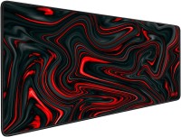 Фото - Коврик для мышки SHLab Black and Red Swirls 700x300