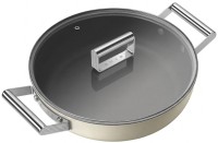 Фото - Сковородка Smeg DPF2812CRM бежевый