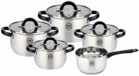 Фото - Кастрюля MG Home Black 9 pcs