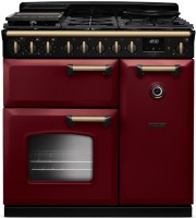 Фото - Плита Rangemaster CLDL90DFPBOR/AB1 бордовый