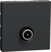 Фото - Розетка Schneider New Unica NU346254 графит