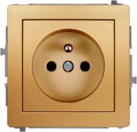 Фото - Розетка Karlik Deco 29DGP-1zp золотистый