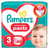 Фото - Подгузники Pampers Active Baby Pants 3 / 40 pcs