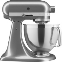 Фото - Кухонный комбайн KitchenAid KSM195PSMS серебристый