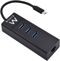 Фото - Картридер / USB-хаб Ewent EW1141