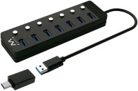 Фото - Картридер / USB-хаб Ewent EW1147