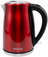 Фото - Электрочайник Bergmann FR010 2200 Вт 1.7 л красный