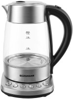 Фото - Электрочайник Bergmann FR005 2200&nbsp;Вт 1.7&nbsp;л  нержавейка