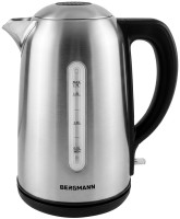 Фото - Электрочайник Bergmann FR006 2200&nbsp;Вт 1.7&nbsp;л  нержавейка