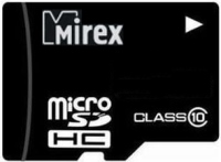 Фото - Карта памяти Mirex microSDHC Class 10 16 ГБ