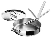Фото - Сковородка Joseph Joseph Space Steel 1000028 28 см хром