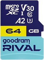 Фото - Карта памяти GOODRAM microSDXC Rival V30 UHS-I U3 64&nbsp;ГБ