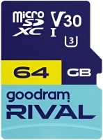 Фото - Карта памяти GOODRAM microSDXC Rival V30 64&nbsp;ГБ