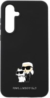 Чехол Karl Lagerfeld Silicone Karl&Choupette Metal Pin for Galaxy A35