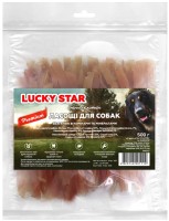 Фото - Корм для собак Lucky Star Straws Jerky Chicken 500 g 85&nbsp;шт